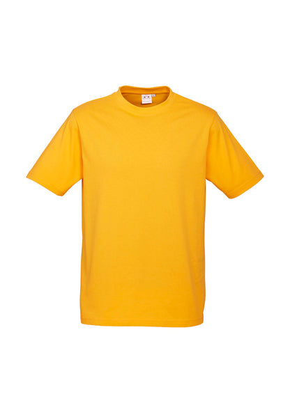 Biz Collection Mens Ice Short Sleeve Tee - Gold
