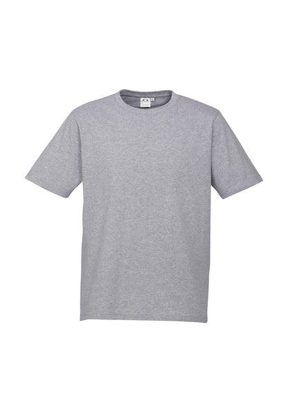 Biz Collection Mens Ice Short Sleeve Tee - Grey Marle