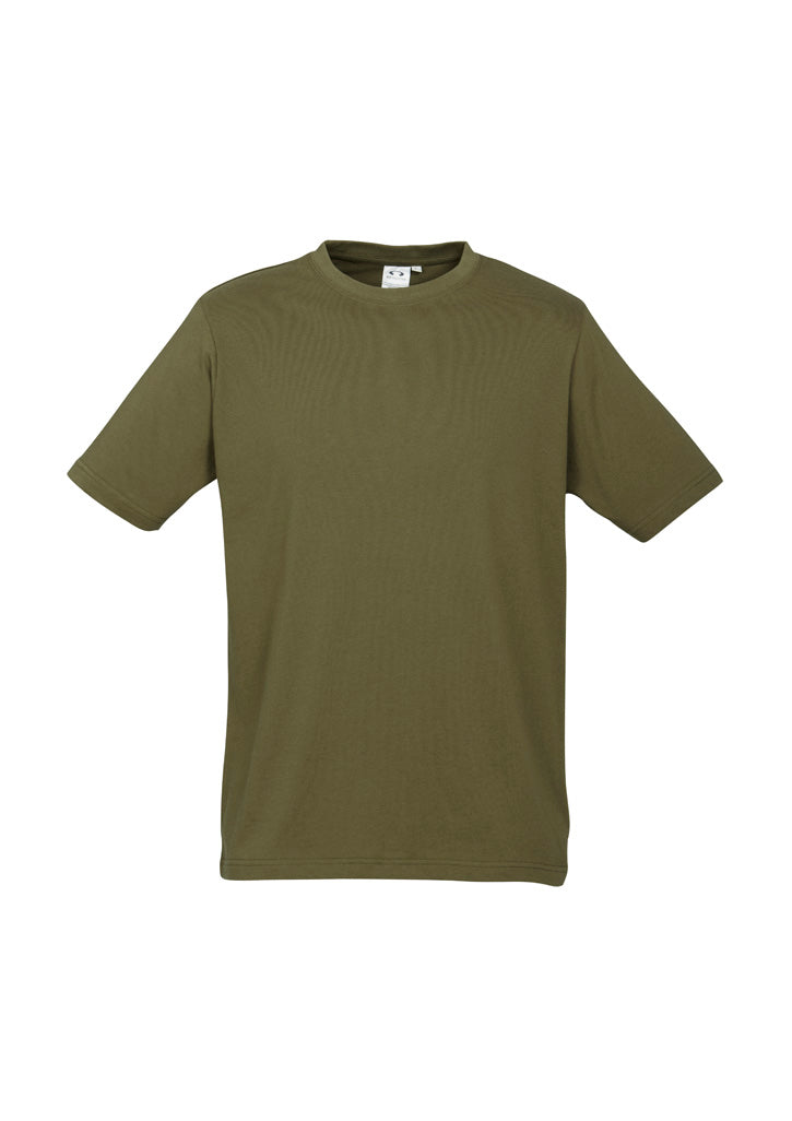 Biz Collection Mens Ice Short Sleeve Tee - Khaki