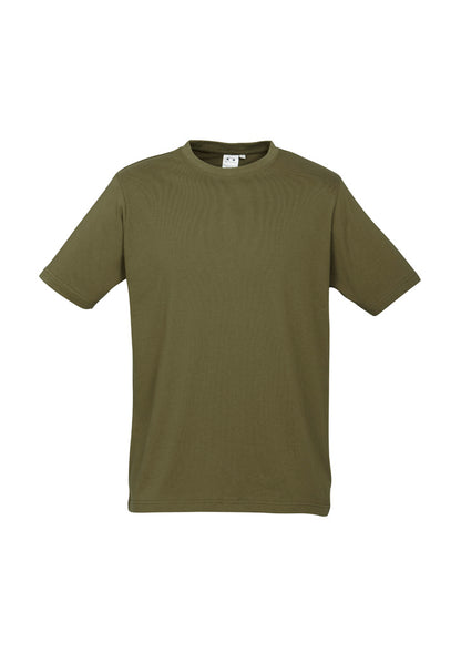 Biz Collection Mens Ice Short Sleeve Tee - Khaki