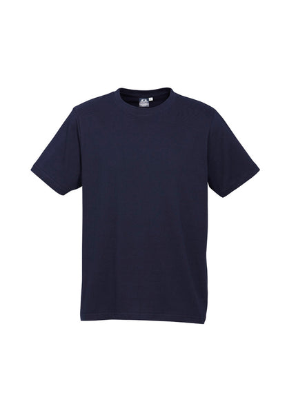 Biz Collection Mens Ice Short Sleeve Tee - Navy