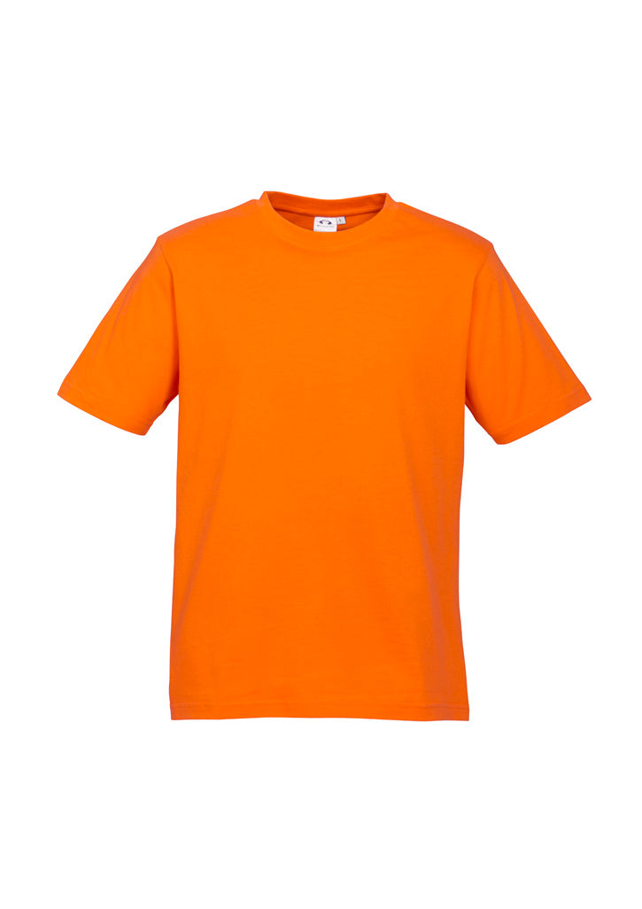 Biz Collection Mens Ice Short Sleeve Tee - Orange