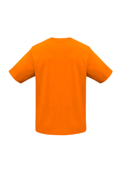 Biz Collection Mens Ice Short Sleeve Tee - Orange