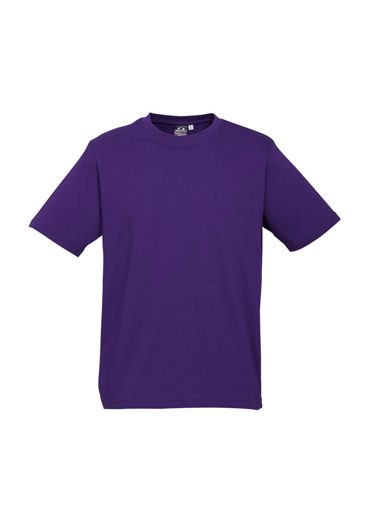 Biz Collection Mens Ice Short Sleeve Tee - Purple
