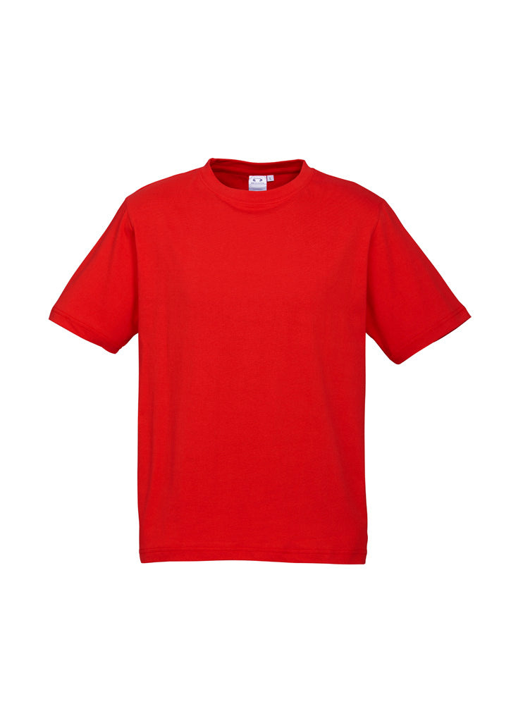 Biz Collection Mens Ice Short Sleeve Tee - Red