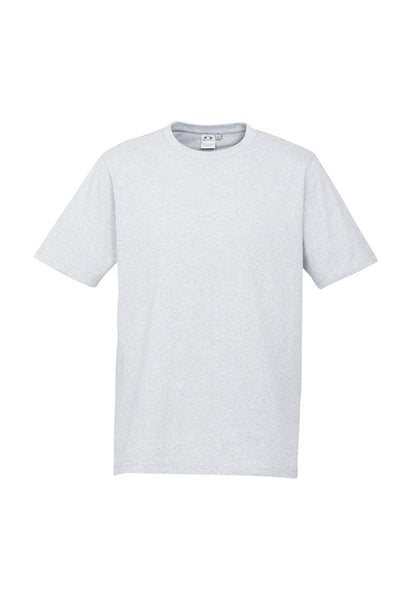 Biz Collection Mens Ice Short Sleeve Tee - Snow Marle