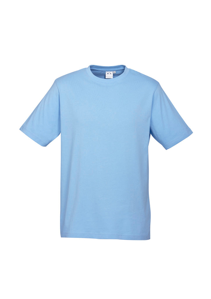 Biz Collection Mens Ice Short Sleeve Tee - Spring Blue