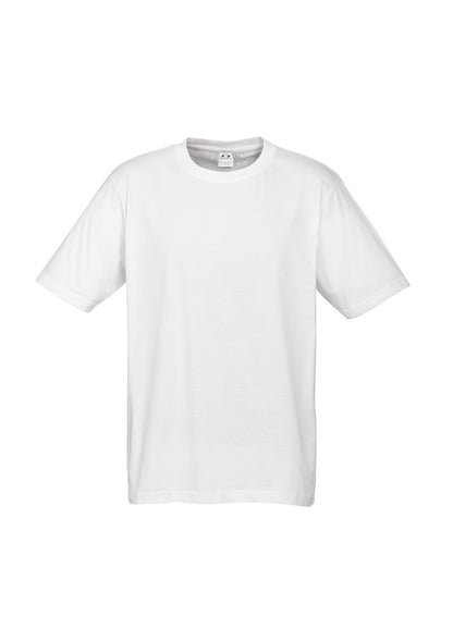 Biz Collection Mens Ice Short Sleeve Tee - White