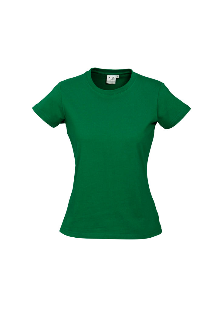 Biz Collection Womens Ice Short Sleeve Tee - Kelly Green