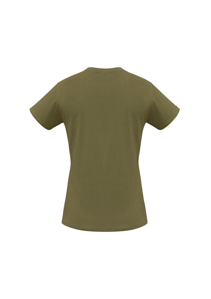 Biz Collection Womens Ice Short Sleeve Tee - Khaki