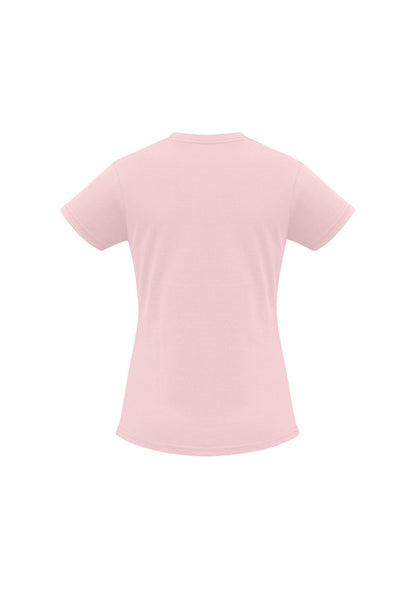 Biz Collection Womens Ice Short Sleeve Tee - Pink