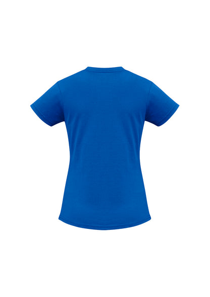 Biz Collection Womens Ice Short Sleeve Tee - Royal