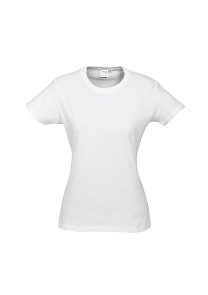 Biz Collection Womens Ice Short Sleeve Tee - White