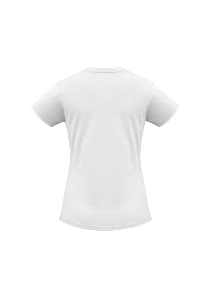 Biz Collection Womens Ice Short Sleeve Tee - White