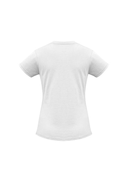 Biz Collection Womens Ice Short Sleeve Tee - White