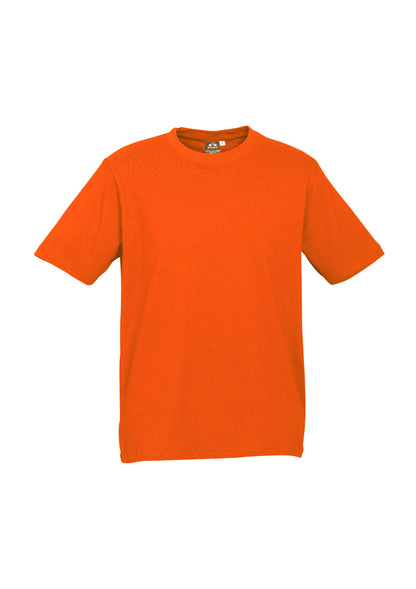 Biz Collection Kids Ice Short Sleeve Tee - Fluoro Orange