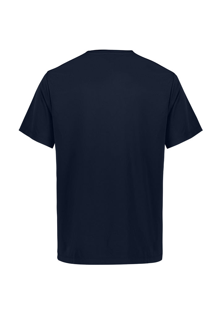 Biz Collection Mens Action Short Sleeve Tee - Navy