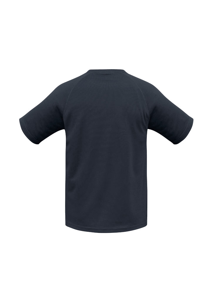 Biz Collection Kids Sprint Short Sleeve Tee - Navy