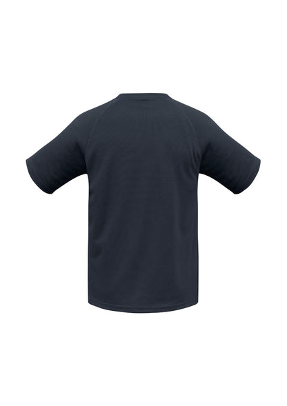 Biz Collection Kids Sprint Short Sleeve Tee - Navy