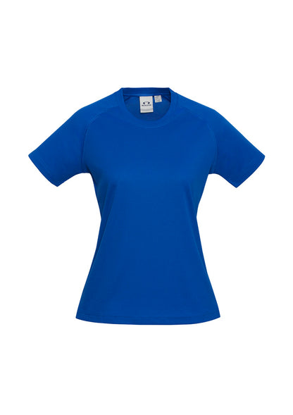Biz Collection Womens Sprint Short Sleeve Tee - Royal