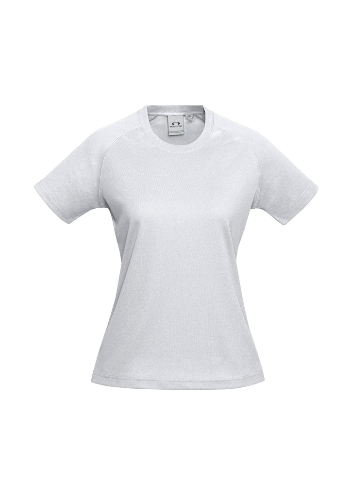 Biz Collection Womens Sprint Short Sleeve Tee - White