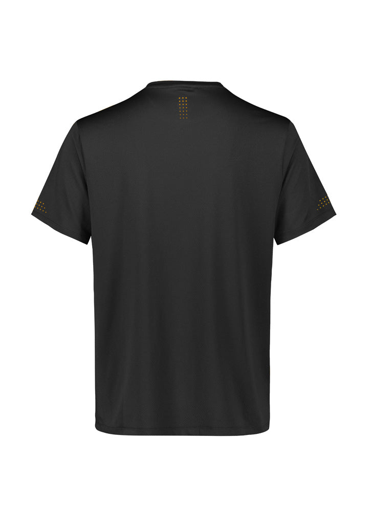 Biz Collection Kids Balance Short Sleeve Tee - Black/Gold