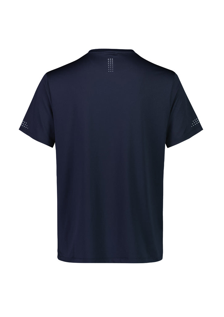Biz Collection Kids Balance Short Sleeve Tee - Navy/White