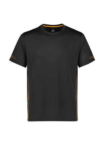 Biz Collection Mens Balance Short Sleeve Tee - Navy/White
