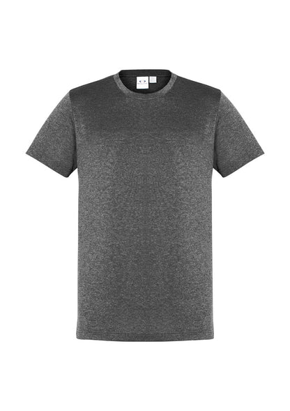 Biz Collection Mens Aero Short Sleeve Tee - Navy