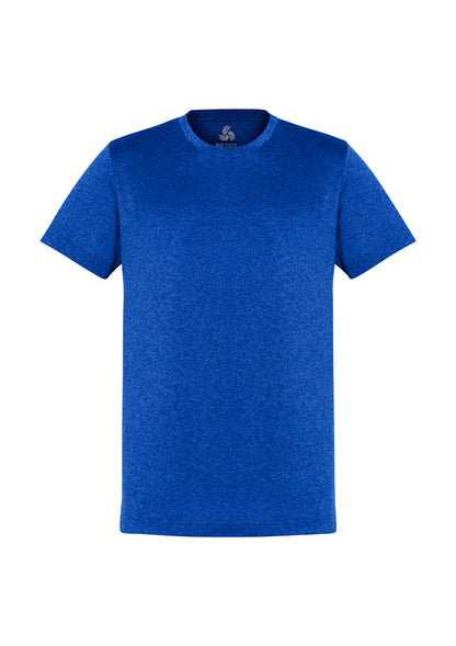 Biz Collection Mens Aero Short Sleeve Tee - Electric Blue