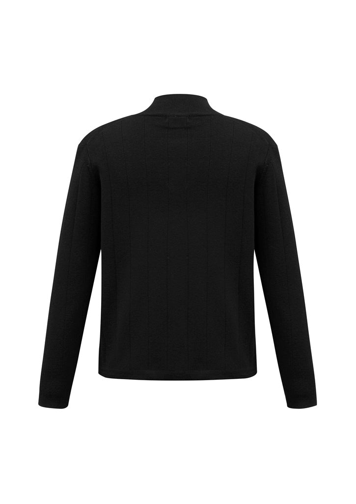 Biz Collection Mens 80/20 Wool Pullover - Black