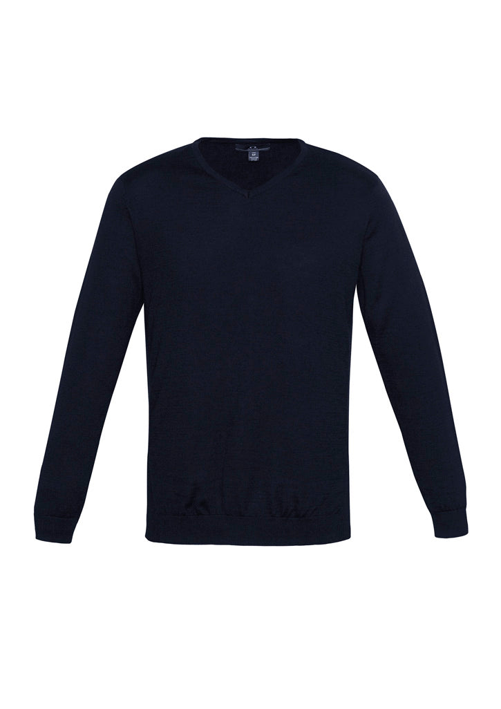 Biz Collection Mens Milano Pullover - Navy