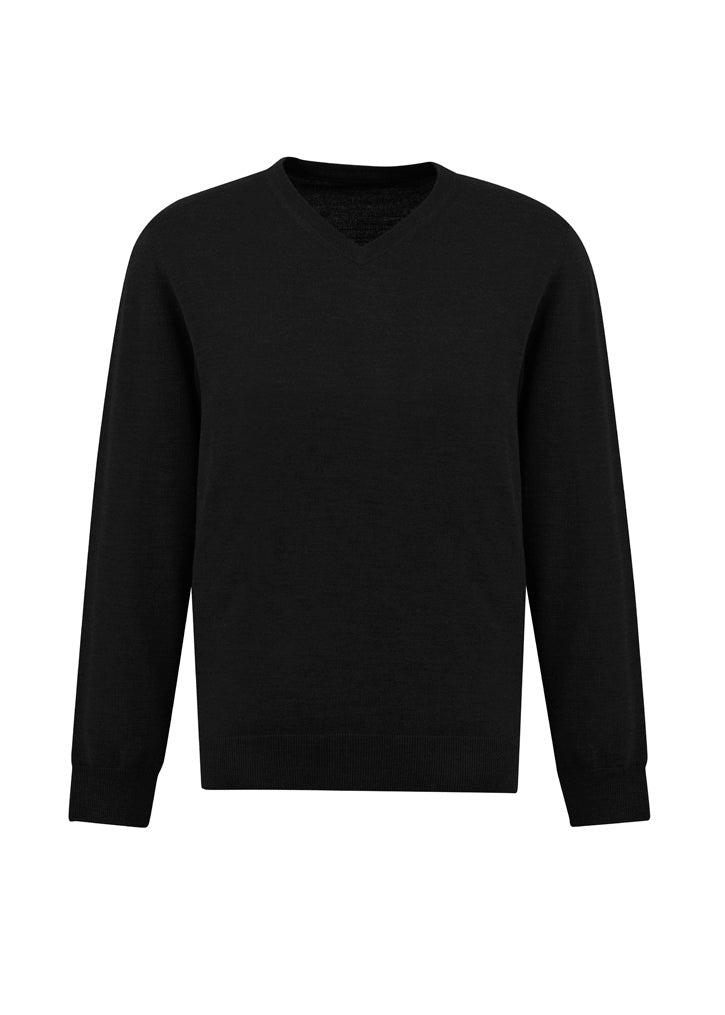 Biz Collection Mens Roma Knit Pullover - Navy