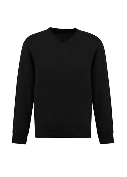 Biz Collection Mens Roma Knit Pullover - Navy