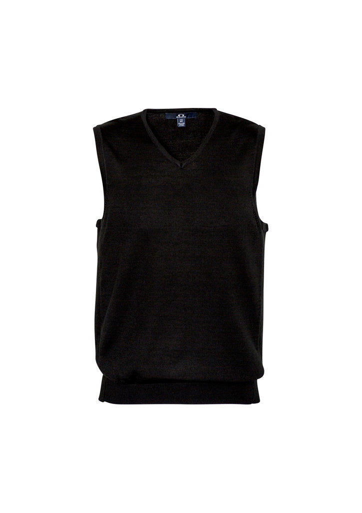 Biz Collection Mens Milano Vest - Black
