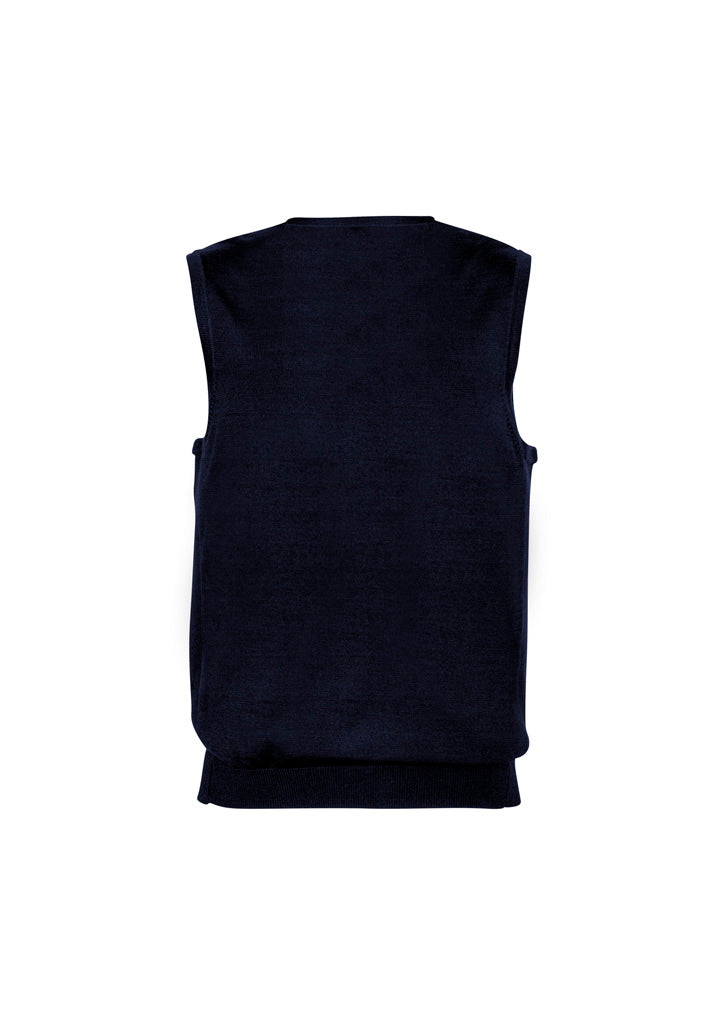 Biz Collection Mens Milano Vest - Navy