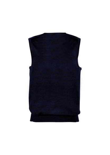 Biz Collection Mens Milano Vest - Navy