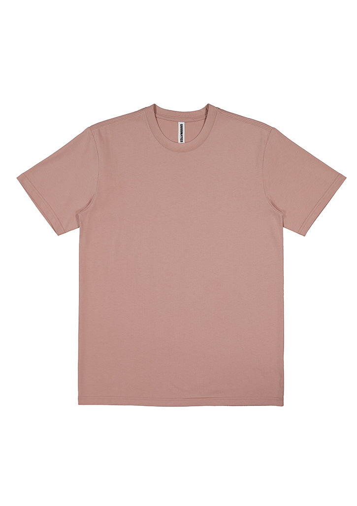 Good Mates Mens Everyday Short Sleeve Tee - Washed Pink