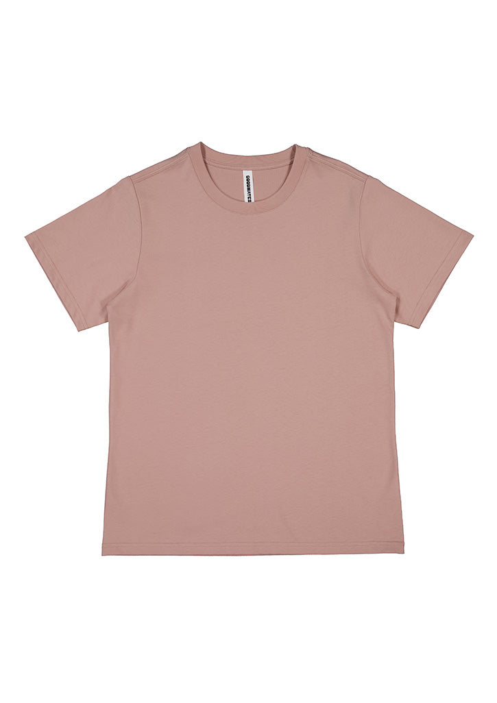 Good Mates Womens Everyday Short Sleeve Tee - Washed Pink