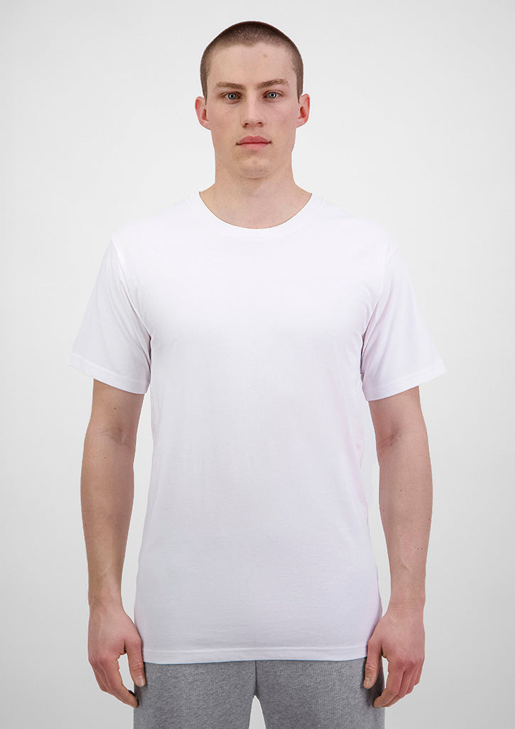 Good Mates Mens Basis Short Sleeve Tee - White