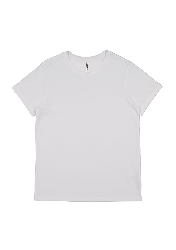 Good Mates Womens Basis Short Sleeve Tee - White