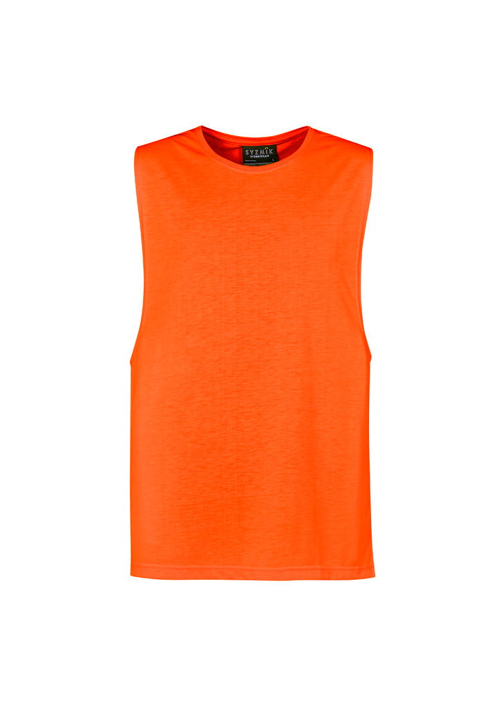 Mens Hi Vis Sleeveless Tee ZH297