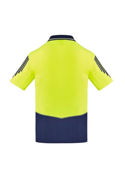 Mens Hi Vis Flux Short Sleeve Polo ZH315