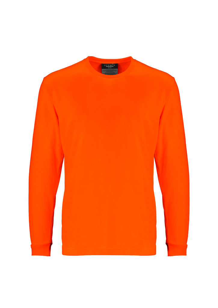 Mens Hi Vis Long Sleeve Tee ZH390