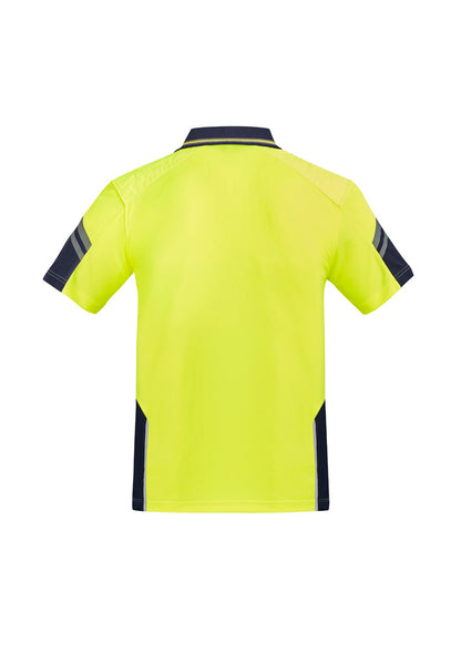 Mens Hi Vis Reinforced Squad Short Sleeve Polo ZH465
