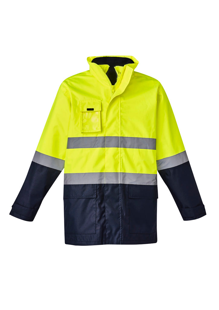 Mens Hi Vis Basic 4 In 1 Waterproof Jacket ZJ220