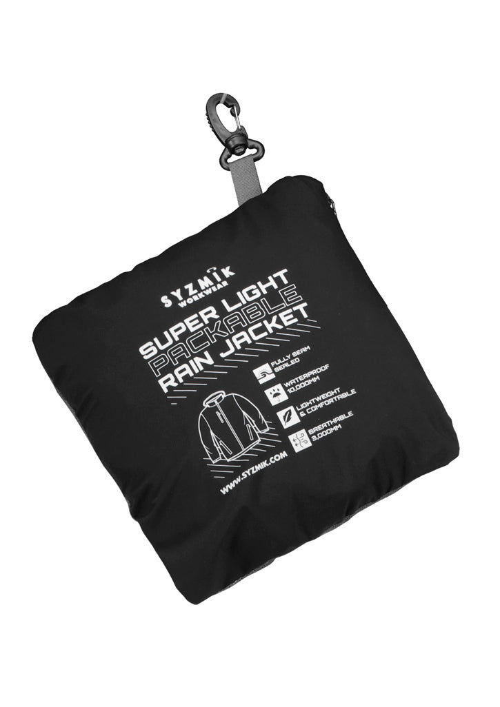 Unisex Super Light Packable Rain Jacket ZJ260