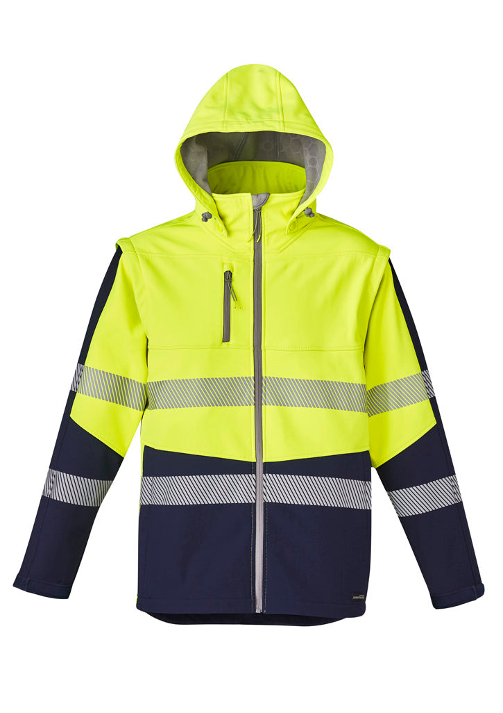 Unisex Streetworx 2 In 1 Stretch Softshell Jacket ZJ453