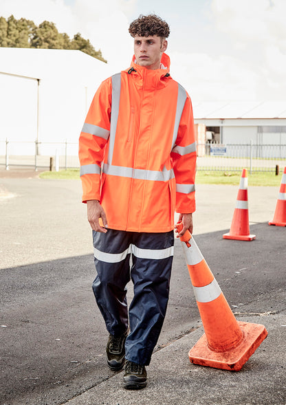 Mens TTMC-W23 Hi Vis X Back Heavy Duty Waterproof Jacket ZJ620-NZ