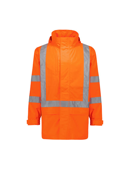 Mens TTMC-W23 Hi Vis X Back Ultralite Waterproof Jacket ZJ657-NZ